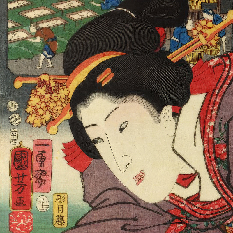 6th image: Japanese Art Ukiyo-e Giclée - Utagawa Kuniyoshi , - | 50015-001