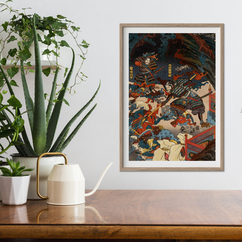 5th image: Japanese Art Ukiyo-e Giclée - Utagawa Kuniyoshi , - | 50017-001