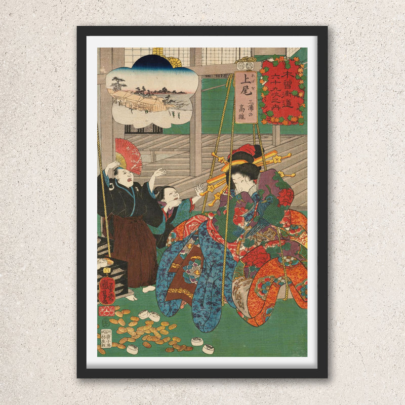 Main image: Japanese Art Ukiyo-e Giclée - Utagawa Kuniyoshi , - | 50018-001