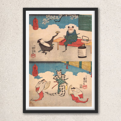 Main image: Japanese Art Ukiyo-e Giclée - Utagawa Kuniyoshi , - | 50028-001