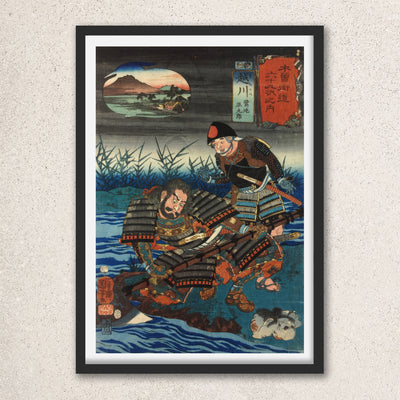 Main image: Japanese Art Ukiyo-e Giclée - Utagawa Kuniyoshi , - | 50044-001