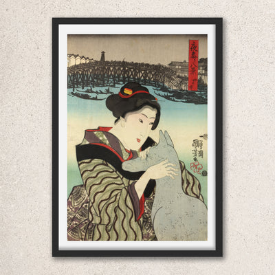 Main image: Japanese Art Ukiyo-e Giclée - Utagawa Kuniyoshi , - | 50055-001