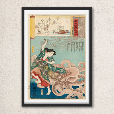 Main image: Japanese Art Ukiyo-e Giclée - Utagawa Kuniyoshi , - | 50060-001