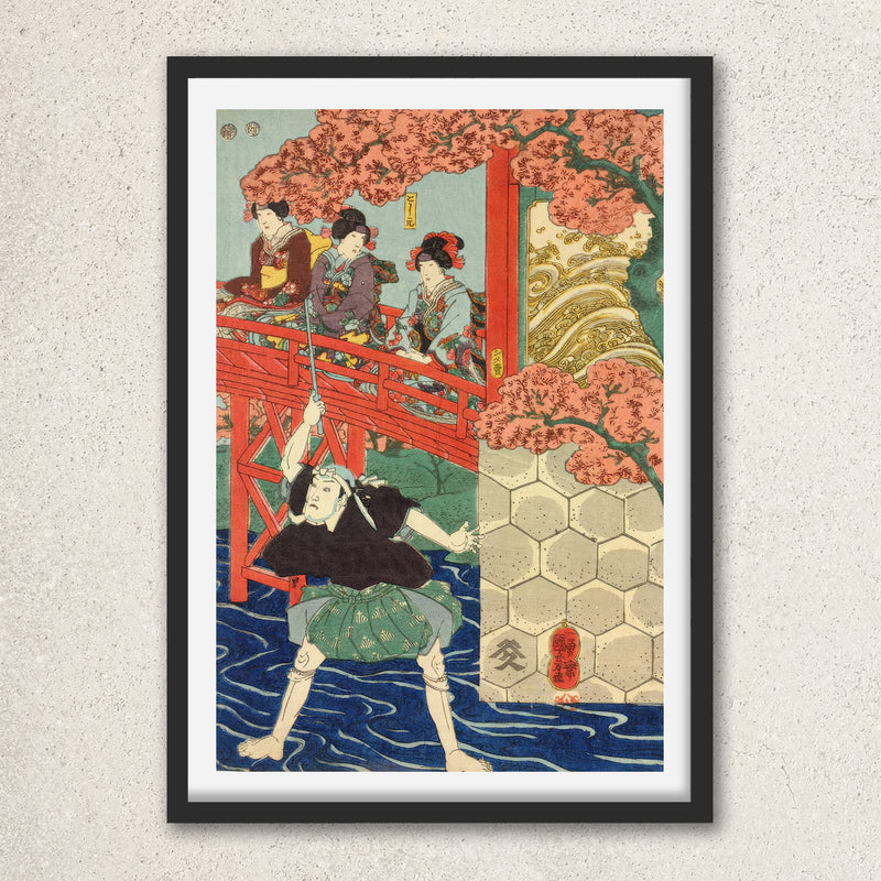 Main image: Japanese Art Ukiyo-e Giclée - Utagawa Kuniyoshi , - | 50063-001