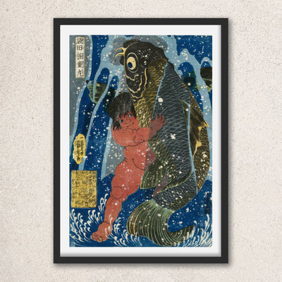 Main image: Japanese Art Ukiyo-e Giclée - Utagawa Kuniyoshi , - | 50073-001