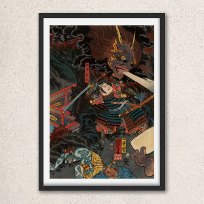 Main image: Japanese Art Ukiyo-e Giclée - Utagawa Kuniyoshi , - | 50084-001