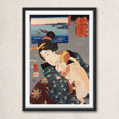 Main image: Japanese Art Ukiyo-e Giclée - Utagawa Kuniyoshi , - | 50086-001