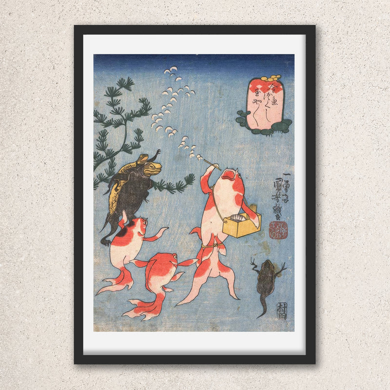 Main image: Japanese Art Ukiyo-e Giclée - Utagawa Kuniyoshi , - | 50089-001