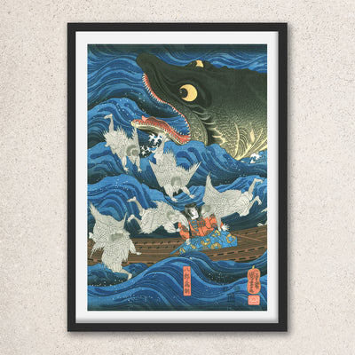 Main image: Japanese Art Ukiyo-e Giclée - Utagawa Kuniyoshi , - | 50091-001