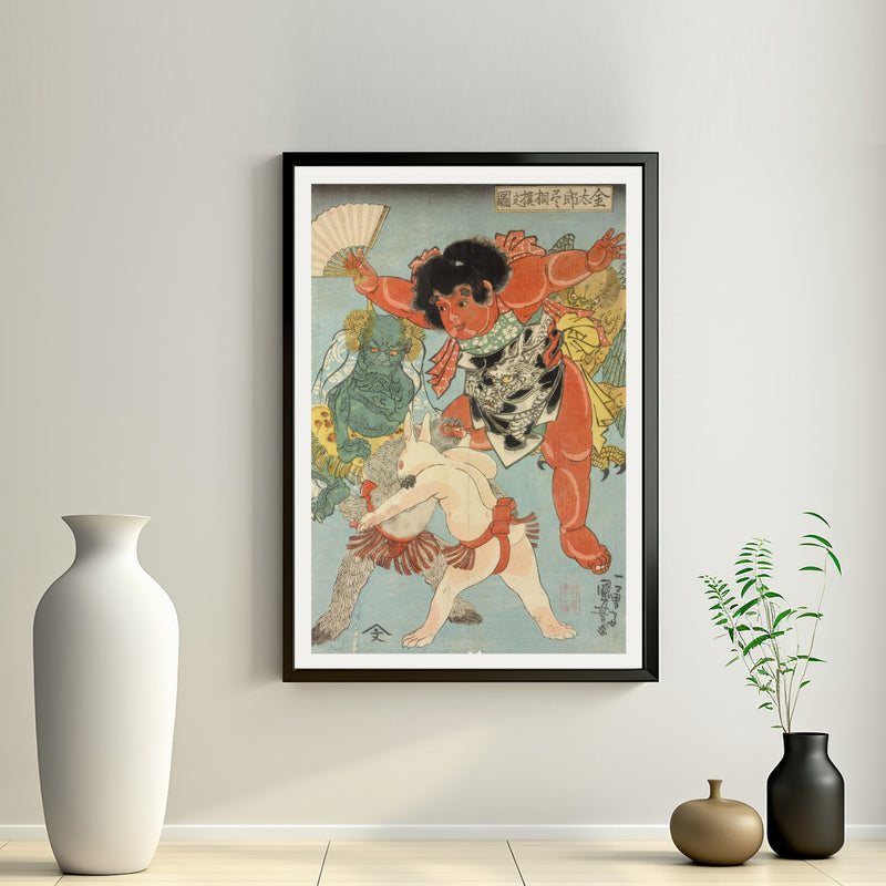 2nd image: Japanese Art Ukiyo-e Giclée - Utagawa Kuniyoshi , - | 50096-001