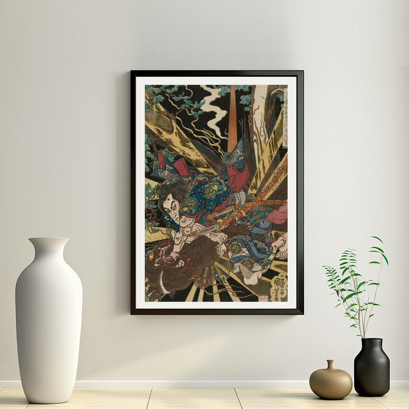 2nd image: Japanese Art Ukiyo-e Giclée - Utagawa Kuniyoshi , - | 50104-001