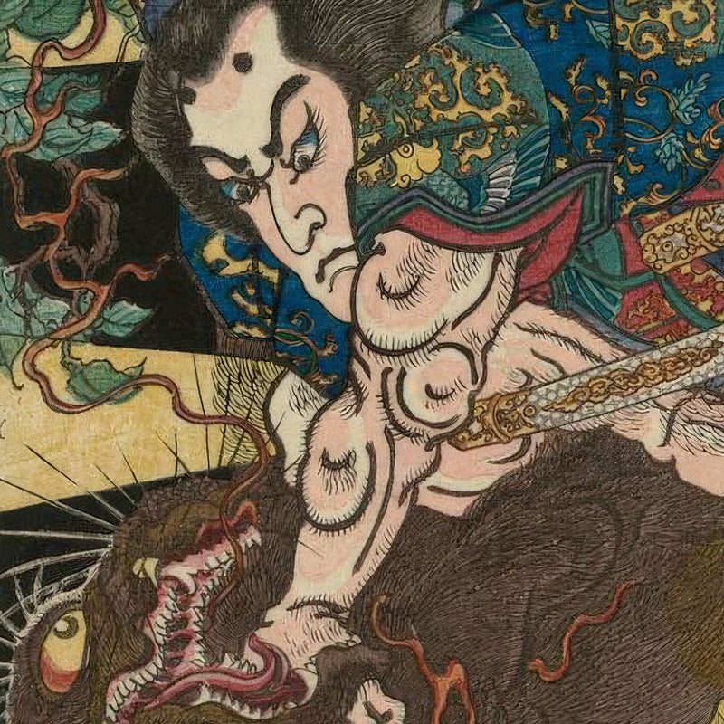 5th image: Japanese Art Ukiyo-e Giclée - Utagawa Kuniyoshi , - | 50104-001