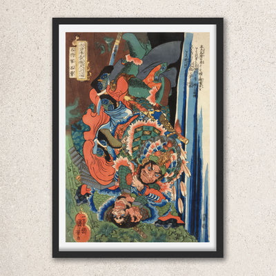 Main image: Japanese Art Ukiyo-e Giclée - Utagawa Kuniyoshi , - | 50118-001