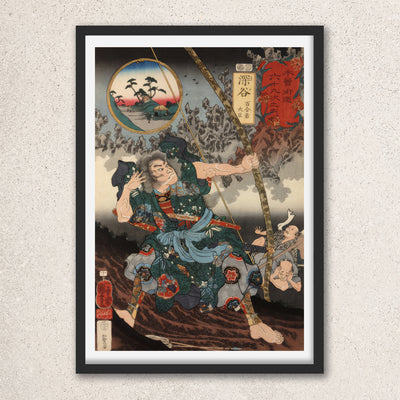 Main image: Japanese Art Ukiyo-e Giclée - Utagawa Kuniyoshi , - | 50123-001