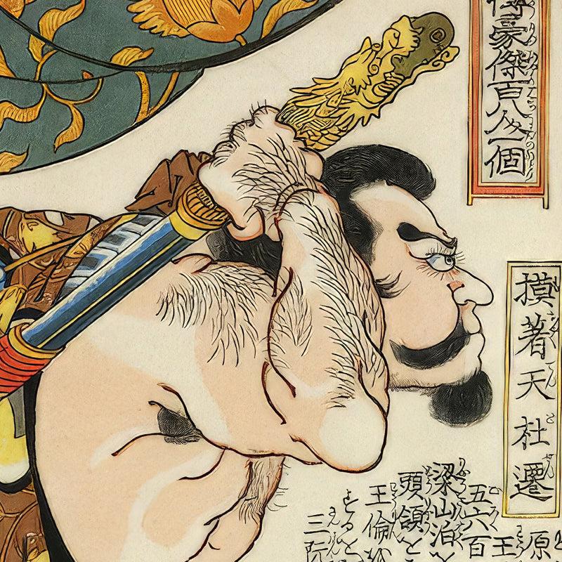 5th image: Japanese Art Ukiyo-e Giclée - Utagawa Kuniyoshi , - | 50125-001