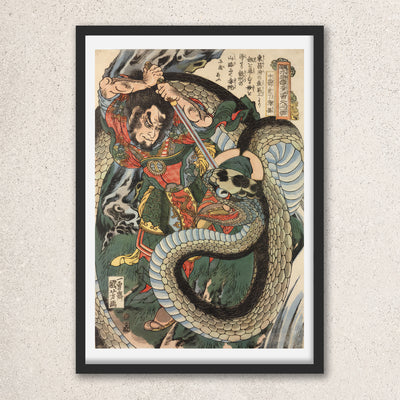 Main image: Japanese Art Ukiyo-e Giclée - Utagawa Kuniyoshi , - | 50136-001