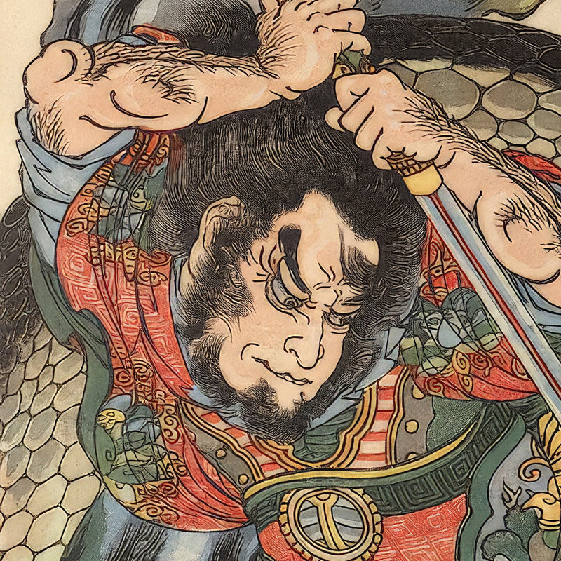 5th image: Japanese Art Ukiyo-e Giclée - Utagawa Kuniyoshi , - | 50136-001