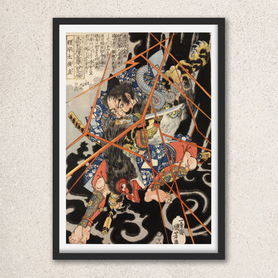 Main image: Japanese Art Ukiyo-e Giclée - Utagawa Kuniyoshi , - | 50139-001