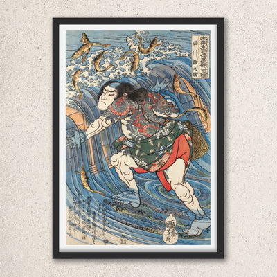 Main image: Japanese Art Ukiyo-e Giclée - Utagawa Kuniyoshi , - | 50141-001