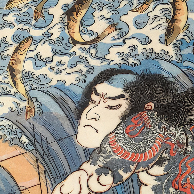 5th image: Japanese Art Ukiyo-e Giclée - Utagawa Kuniyoshi , - | 50141-001