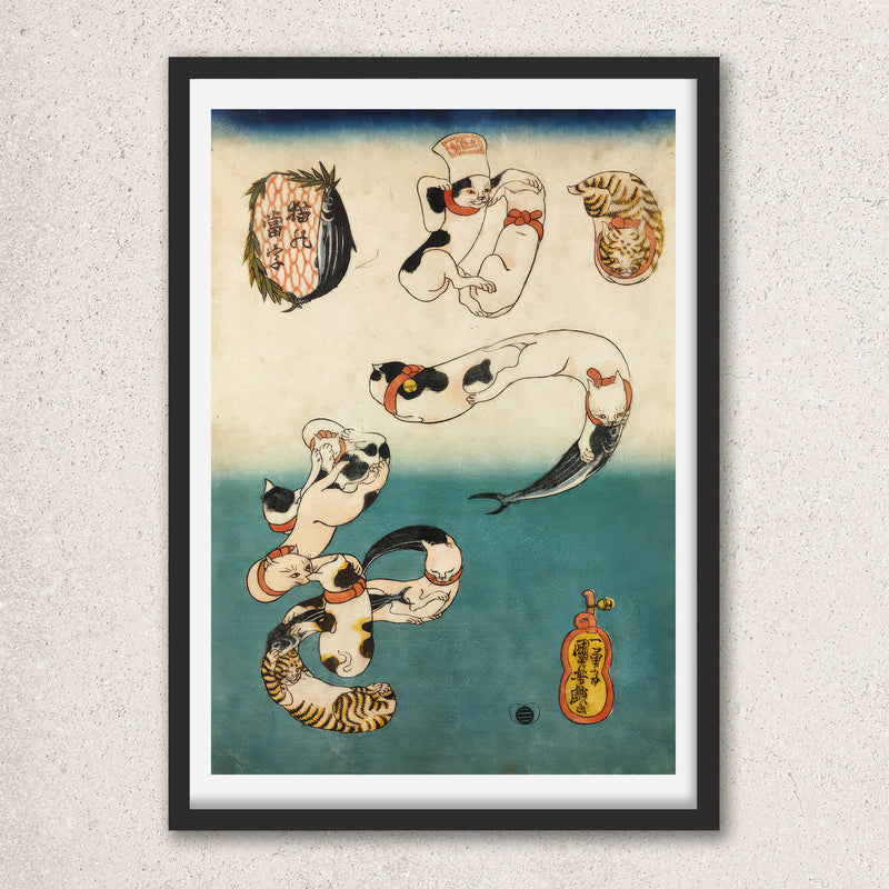 Main image: Japanese Art Ukiyo-e Giclée - Utagawa Kuniyoshi , - | 50158-001