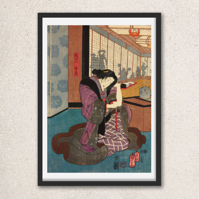 Main image: Japanese Art Ukiyo-e Giclée - Utagawa Kuniyoshi , - | 50162-001