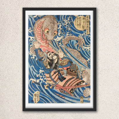 Main image: Japanese Art Ukiyo-e Giclée - Utagawa Kuniyoshi , - | 50163-001