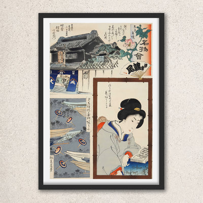 Main image: Japanese Art Ukiyo-e Giclée - Utagawa Kuniyoshi | 50180-001