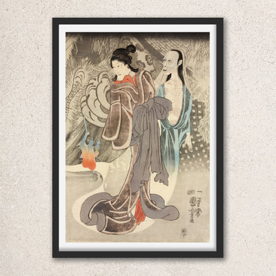 Main image: Japanese Art Ukiyo-e Giclée - Utagawa Kuniyoshi | 50184-001