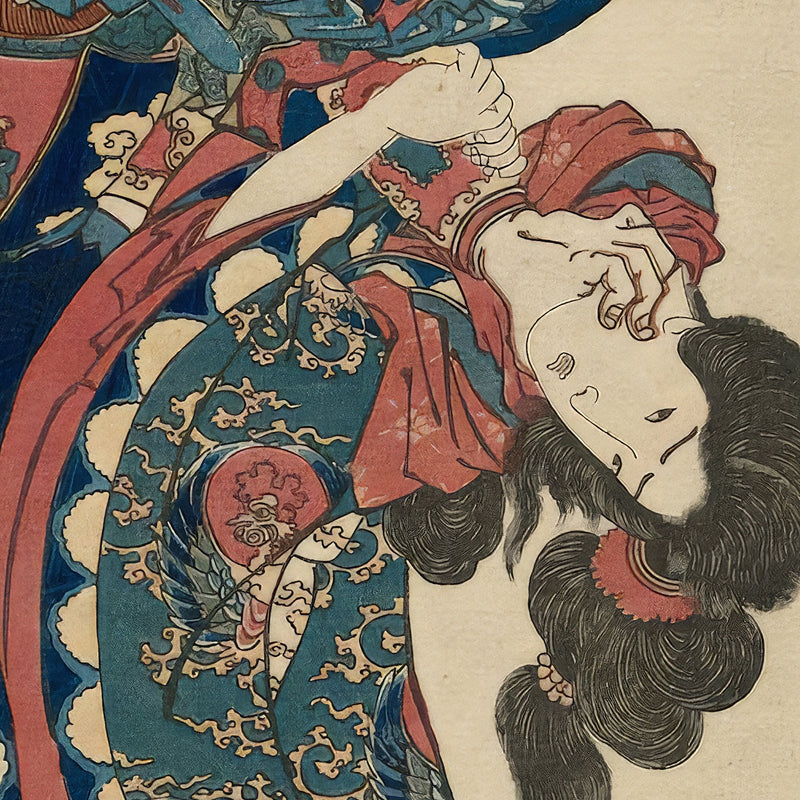 6th image: Japanese Ukiyo-e Art Poster Ukiyo-e Giclée - Utagawa Kuniyoshi | 50221-001