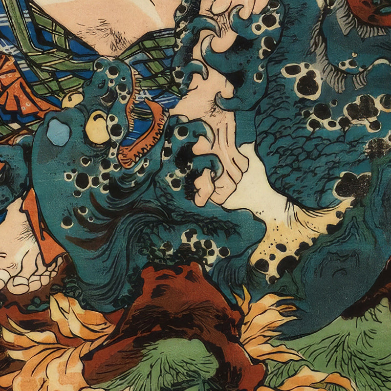 6th image: Japanese Ukiyo-e Art Poster Ukiyo-e Giclée - Utagawa Kuniyoshi | 50234-001