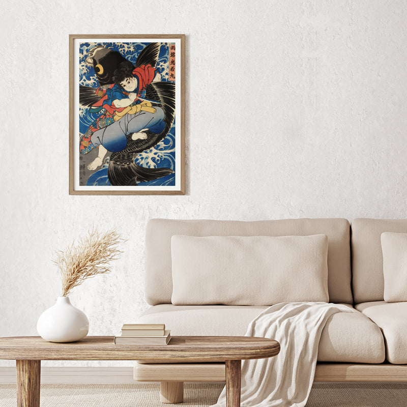 3nd image: Japanese Ukiyo-e Art Poster Ukiyo-e Giclée - Utagawa Kuniyoshi | 50264-001