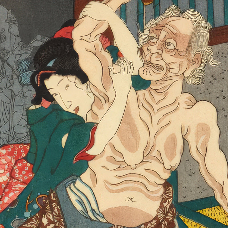 5th image: Japanese Ukiyo-e Art Poster Ukiyo-e Giclée - Utagawa Kuniyoshi , - | 50283-001