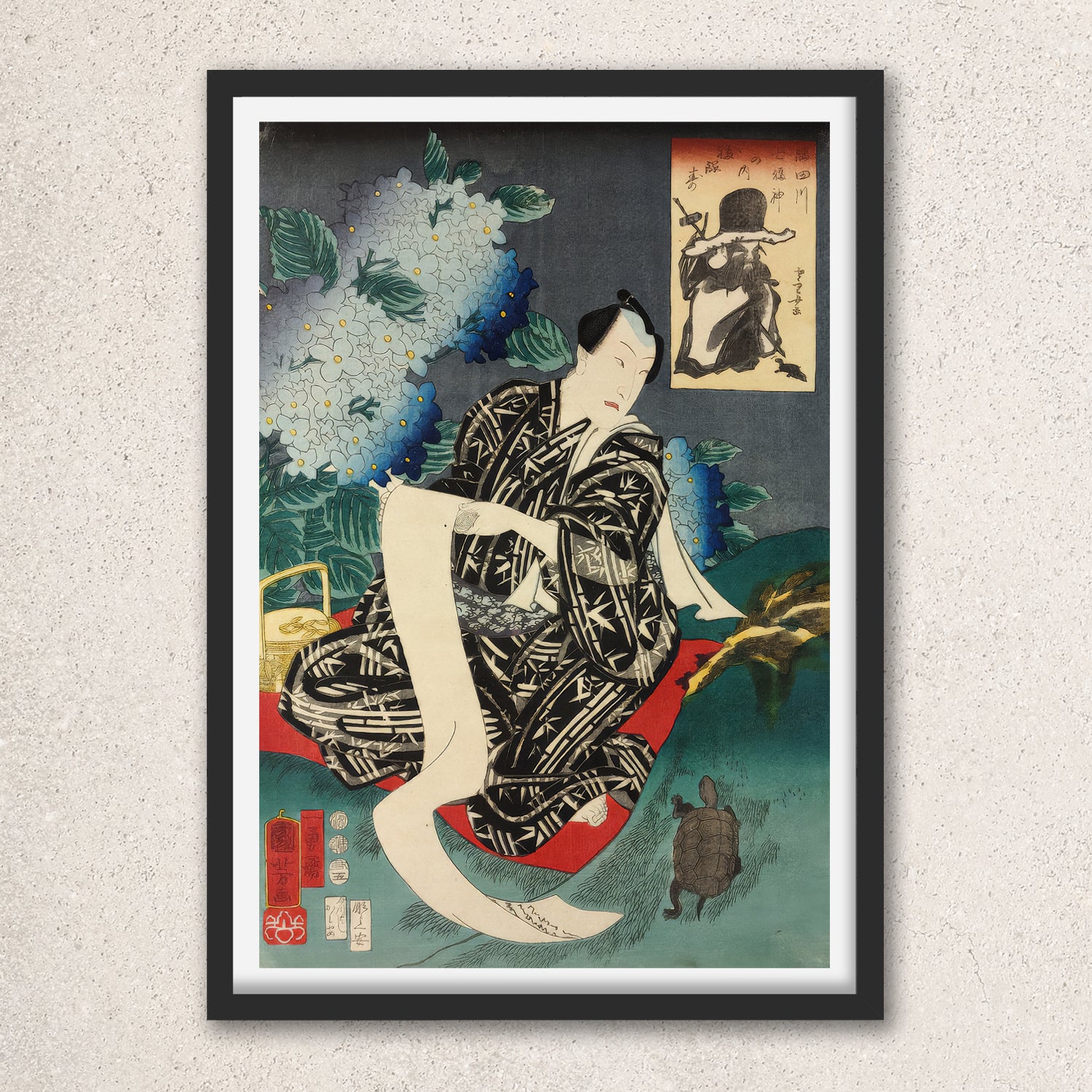 Main image: Japanese Ukiyo-e Art Poster Ukiyo-e Giclée - Utagawa Kuniyoshi , - | 50286-001