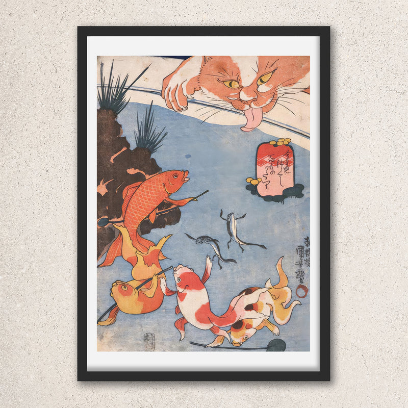 Main image: Japanese Ukiyo-e Art Poster Ukiyo-e Giclée - Utagawa Kuniyoshi , - | 50288-001