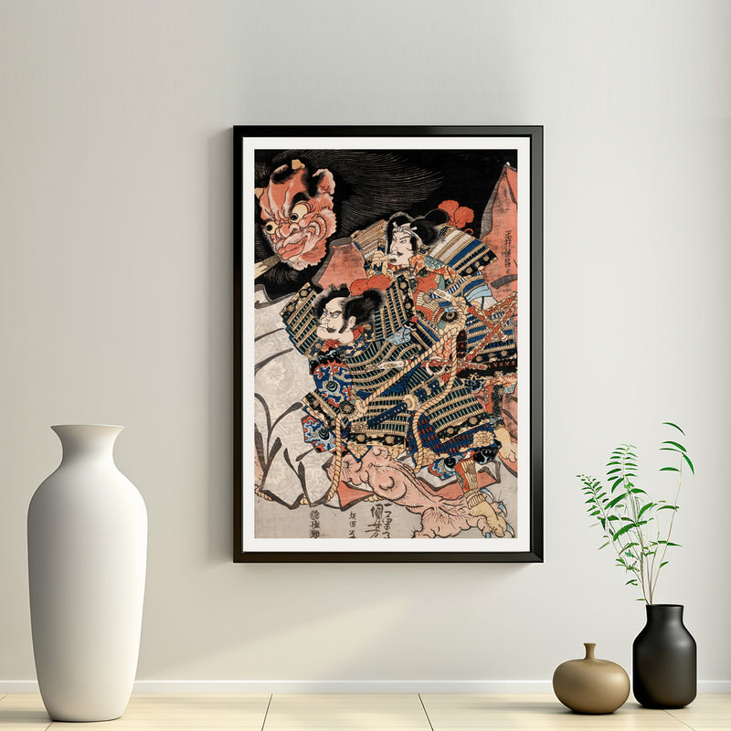 2nd image: Japanese Ukiyo-e Art Poster Ukiyo-e Giclée - Utagawa Kuniyoshi , - | 50293-001