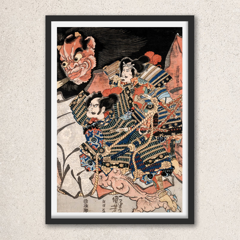 Main image: Japanese Ukiyo-e Art Poster Ukiyo-e Giclée - Utagawa Kuniyoshi , - | 50293-001