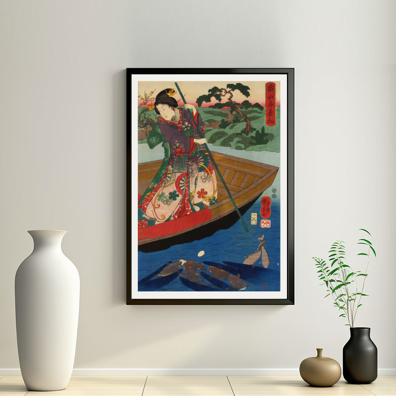 2nd image: Japanese Ukiyo-e Art Poster Ukiyo-e Giclée - Utagawa Kuniyoshi , - | 50297-001