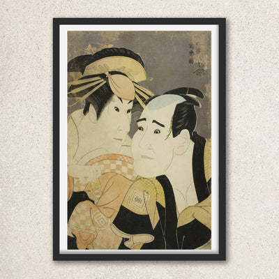 Main image: Japanese Ukiyo-e Art Poster Ukiyo-e Giclée - Tōshūsai Sharaku , - | 50315-001