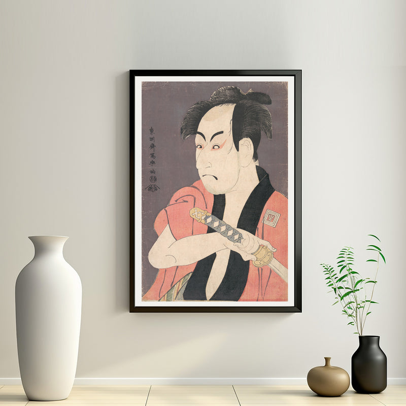 2nd image: Japanese Ukiyo-e Art Poster Ukiyo-e Giclée - Tōshūsai Sharaku , - | 50324-001