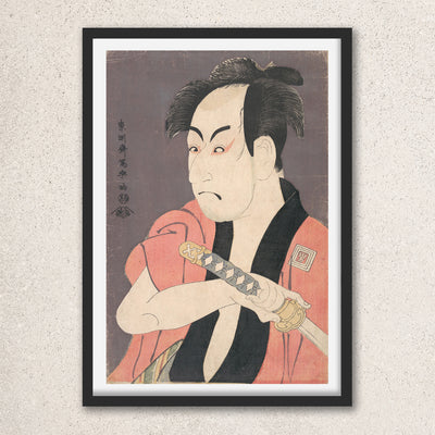 Main image: Japanese Ukiyo-e Art Poster Ukiyo-e Giclée - Tōshūsai Sharaku , - | 50324-001