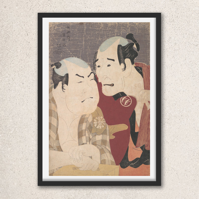 Main image: Japanese Ukiyo-e Art Poster Ukiyo-e Giclée - Tōshūsai Sharaku , - | 50331-001