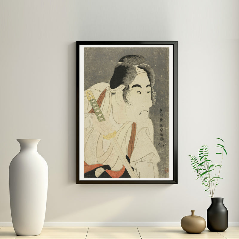 2nd image: Japanese Ukiyo-e Art Poster Ukiyo-e Giclée - Tōshūsai Sharaku , - | 50332-001