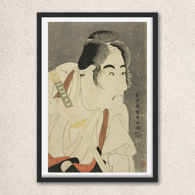 Main image: Japanese Ukiyo-e Art Poster Ukiyo-e Giclée - Tōshūsai Sharaku , - | 50332-001