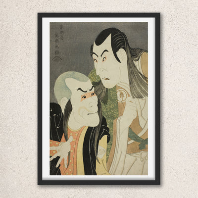 Main image: Japanese Ukiyo-e Art Poster Ukiyo-e Giclée - Tōshūsai Sharaku , - | 50338-001