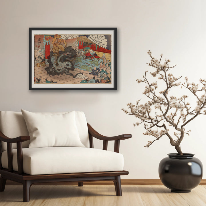 3nd image: Japanese Ukiyo-e Art Poster Ukiyo-e Giclée - Utagawa Kuniyoshi , - | 50341-001