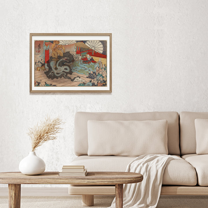 4th image: Japanese Ukiyo-e Art Poster Ukiyo-e Giclée - Utagawa Kuniyoshi , - | 50341-001