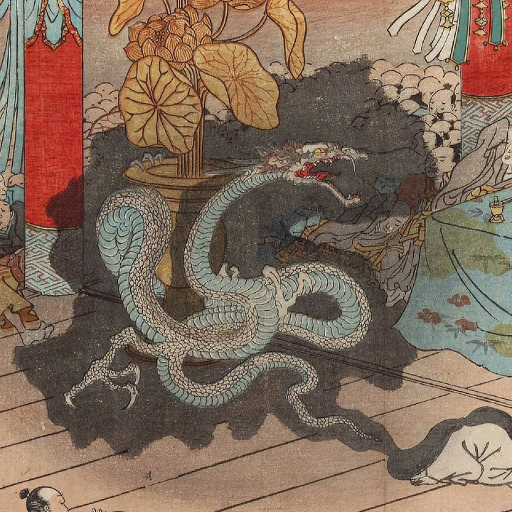 5th image: Japanese Ukiyo-e Art Poster Ukiyo-e Giclée - Utagawa Kuniyoshi , - | 50341-001