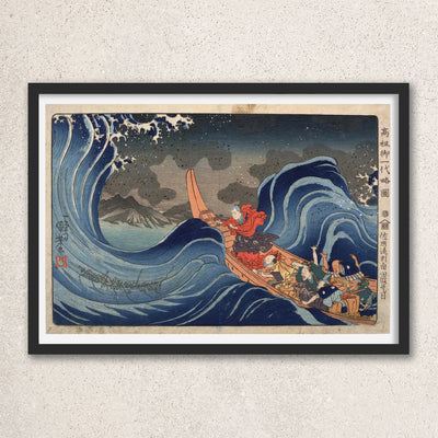 Main image: Japanese Ukiyo-e Art Poster Ukiyo-e Giclée - Utagawa Kuniyoshi , - | 50342-001