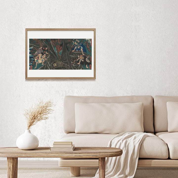 4th image: Japanese Ukiyo-e Art Poster Ukiyo-e Giclée - Utagawa Kuniyoshi , - | 50345-001
